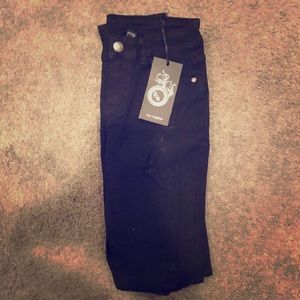 Fashion nova Black Distressed Jeans